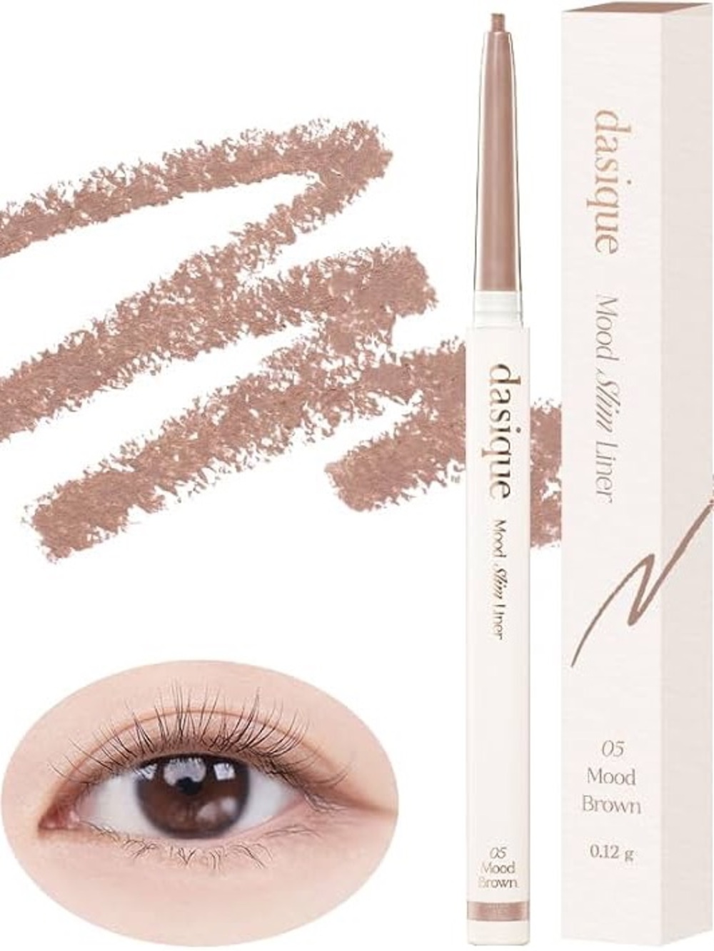 Dasique Daisy Mood Slim Liner #05 Mood Brown South Korea Korean makeup kpop